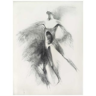 GUILLERMO MEZA, Untitled, Signed and dated 1974, Lithography 77 / 100, 25.9 x 19.6” (66 x 50 cm)