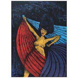 RUFINO TAMAYO, Salomé, 1983, Signed, Lithography AP 23 / 25, 29.9 x 22” (76 x 56 cm)