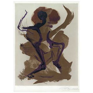 DAVID ALFARO SIQUEIROS, Danzante (“Dancer”), Lithography E.A., 25.9 x 19.6” (66 x 50 cm)