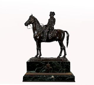 Emile Pinedo (1840 - 1916) Napoleon on Horseback