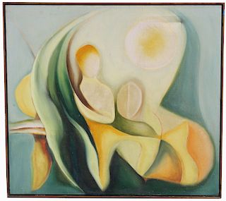 C. Murugesan (India, 20th C) '71 Abstract Painting