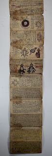 Early Illustrated Nepalese Divination Manuscript