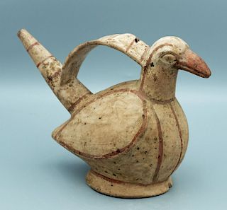 Lambayeque (Sican) Peruvian Whistle Vessel