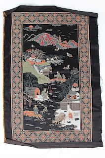 Chinese Handmade Figural Textile