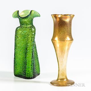 Two Loetz Art Glass Vases
