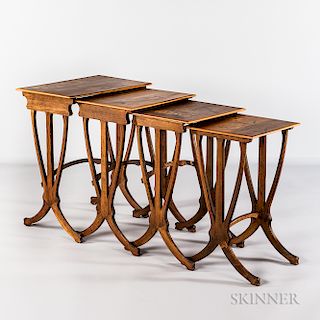 Set of Four Galle Nesting Tables