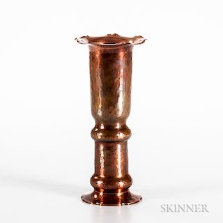 Frederic J.R. Gyllenberg (American, 1883-1974) Hammered Copper Vase