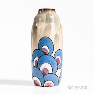 Lucien Bronard Art Deco Ceramic Vase