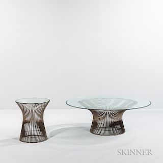 Warren Platner for Knoll Coffee and Side Table