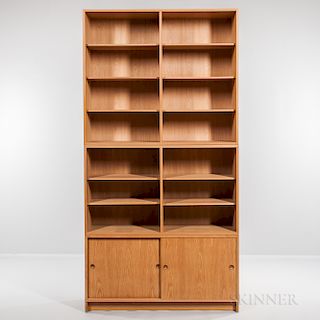 Borge Mogensen for Karl Andersson & Soner Oresund Stackable Oak Cabinet and Two Bookcases