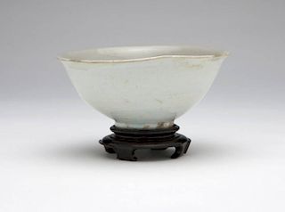 A Chinese blue porcelain bowl