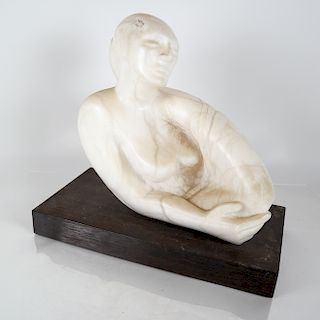L. ARYO: Female Nude- Alabaster