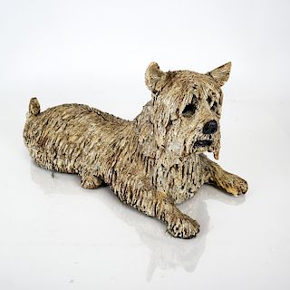 Composition Terrier-Dog Sculpture