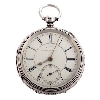 A Vintage English Pocket Watch by R. Gilbert