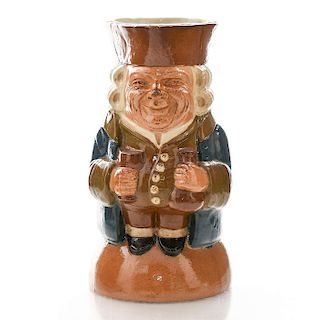 LG DOULTON LAMBETH TOBY JUG THE STANDING MAN, SMILING FACE