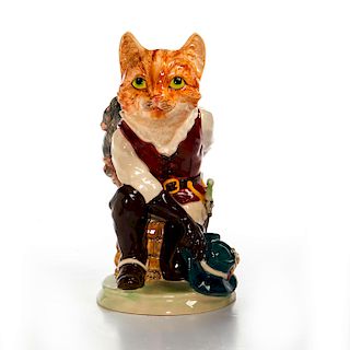 KEVIN FRANCIS CERAMIC TOBY JUG, PUSS IN BOOTS