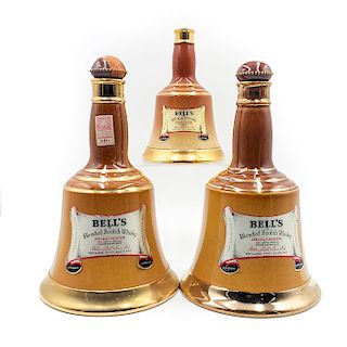 2 ROYAL DOULTON BELL'S SCOTCH WHISKY DECANTERS