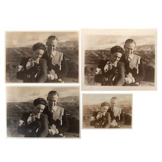 Four Vintage Photos: Eugene & Carlotta O'Neill
