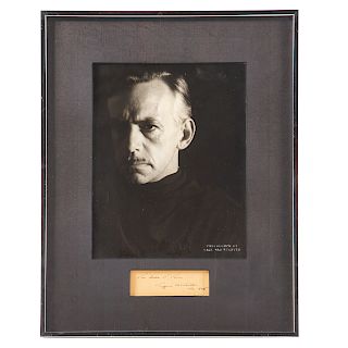 C. Van Vechten, Portrait of Eugene O'Neill, Photo