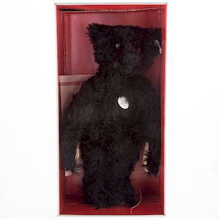 Steiff Black 1912 Replica Teddy Bear