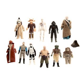 Eleven Kenner Assorted Star Wars Figures