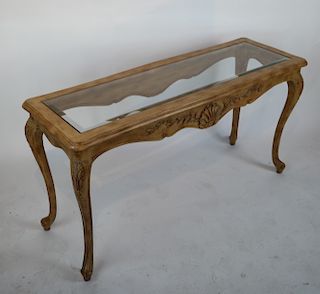 French-Style Shell Relief Console