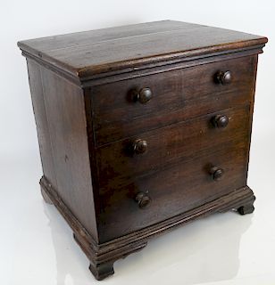 Antique Oak Storage Box / Chest