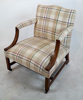 Antique American Gainsborough Chair