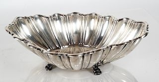 Reed & Barton Sterling Silver Paw-Footed Bowl