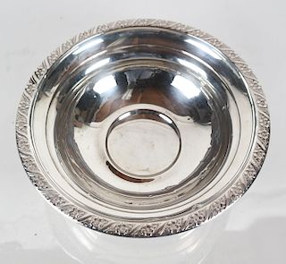 Mueck-Carey Weighted Sterling Silver Bowl