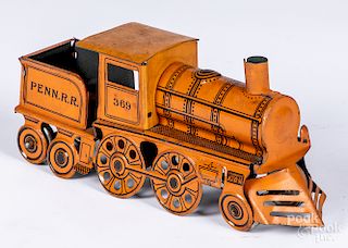 Mohawk Penn R. R. train engine and tender