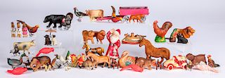 Large group of miscellaneous animals