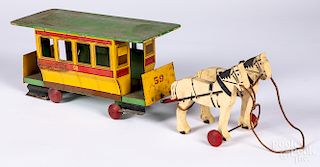 Rich Toys horse drawn trolley