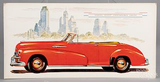 1948 Oldsmobile Series Sixty advertising posters