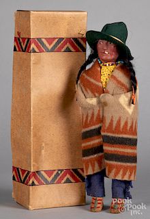 Vintage Skookum Native American doll