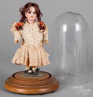 Jules Verlingue bisque head cabinet doll
