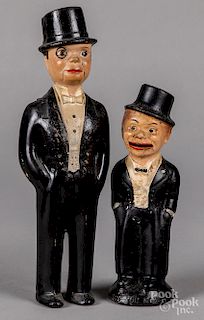 Two composition Charlie McCarthy figures