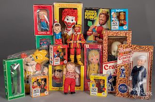 Large group of advertising toy premiums
