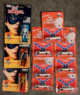 The Legend of the Lone Ranger action figures, etc.