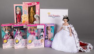 Seven TV personality, musician and celebrity dolls
