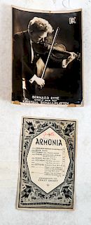 Bernard Ette Photo and Armonia Sheet Music