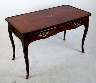 Antique French Bureauplat Desk