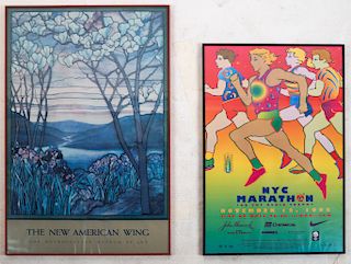 Two Framed Promotional Posters