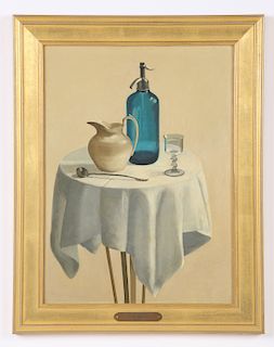 Eva Marinelli Martino (b. 1929) "Blue Seltzer Bottle"