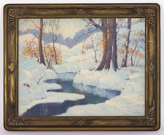 Carl Abel (American, 1875-1959) Painting