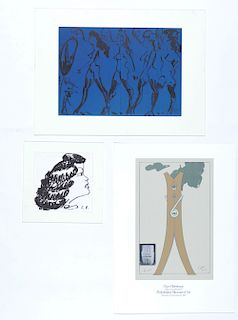 Claes Oldenburg (b. 1929) 2 Lithographs & Poster