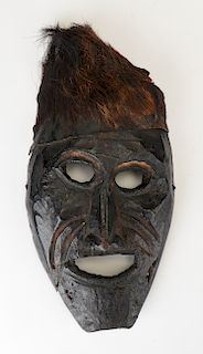 Antique Nepali Tribal Mask 