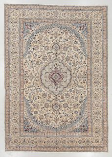 Vintage Kashan Rug, Persia: 9'3'' x 13'2''