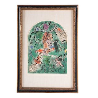 Marc Chagall. "Tribe of Gad Window"