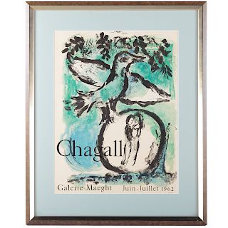 Marc Chagall. "The Green Bird"
